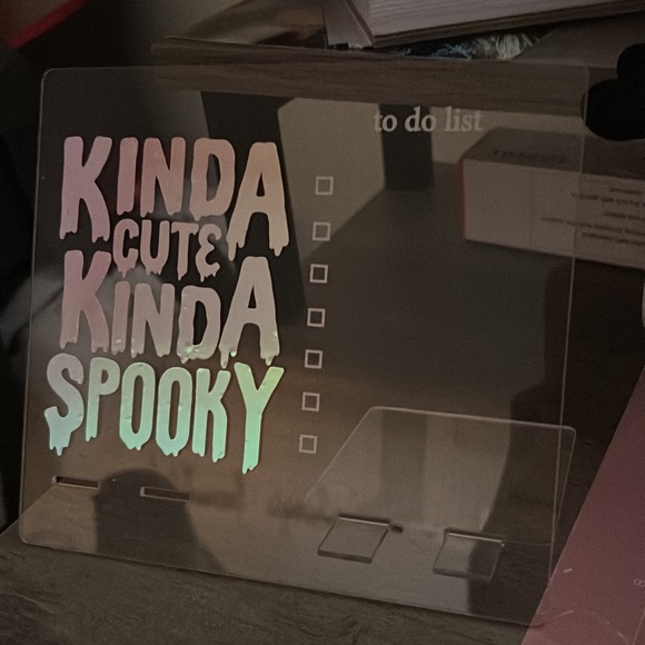 Acrylic note board (personalized) - Picture 1 of 2